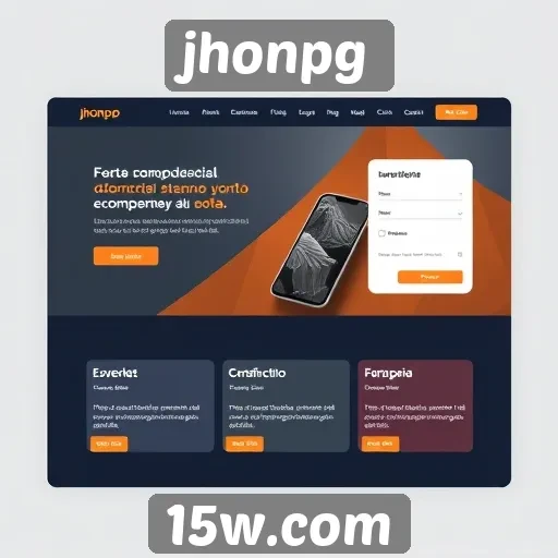 experiência de usuário no site jhonpg é otimizada